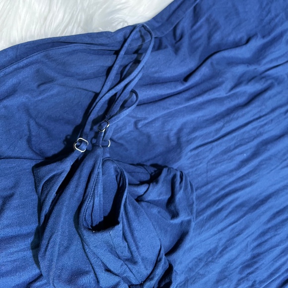 EUC. Moulinette Soeurs {Anthropologie} Blue Super Soft Maxi Dress + Pockets | XS - Picture 7 of 14